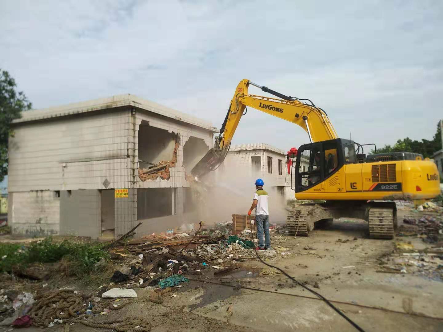 佛山市南海区桂城垃圾中转站拆除